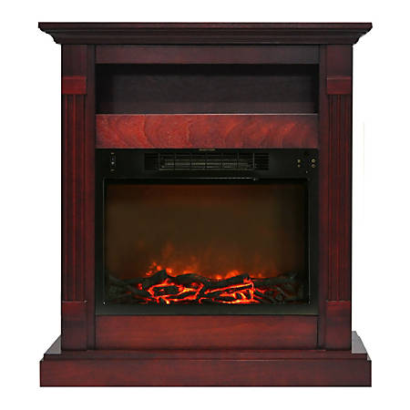 33 Inch Electric Fireplace Insert Lovely Cambridge Sienna Fireplace Mantel with Electronic Fireplace Insert Indoor Freestanding Item