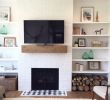 Above Fireplace Ideas Best Of I Love This Super Simple Fireplace Mantle and Shelves Bo