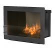 Alcohol Fireplace Beautiful Single Sided Bio Ethanol Fireplace Insert