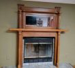 Antique Fireplace Surrounds Elegant Antique Oak Fireplace Mantel with Mirror