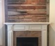 Artwork Above Fireplace Luxury Pallet Fireplace Genial Fireplace with Reclaimed Wood