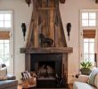 Barnwood Fireplace Mantel Unique Rustic Fireplace Projects to Try In 2019