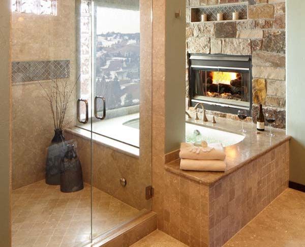 Bathroom Fireplace Fresh 51 Mesmerizing Master Bathrooms with Fireplaces