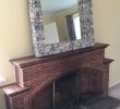 Best Tile for Fireplace Hearth Best Of 1950s Redbrick Fireplace Makeover Ideas