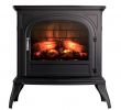 Black Fireplace Doors Fresh Ekofires 1250 Electric Stove In Black with Plain Door