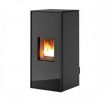 Black Fireplace Doors Inspirational Pelletofen Mcz Tilda fort Air Maestro 10kw