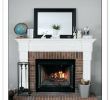 Brick Fireplace Mantel Fresh Lovely White Fireplace Mantel Decorating Idea to the Home