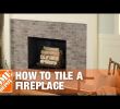 Brick Tiles for Fireplace Unique How to Tile A Fireplace with Wikihow