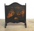 Brushed Nickel Fireplace Screen Best Of Black Lacquer Chinoiserie Decorated Fireplace Screen at 1stdibs