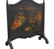 Brushed Nickel Fireplace Screen Lovely Black Lacquer Chinoiserie Decorated Fireplace Screen at 1stdibs