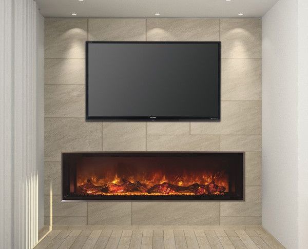 Built In Electric Fireplace Beautiful Modern Flames 60&quot; Landscape 2 Series Built In Electric