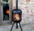 Chiminea Fireplace Elegant Extra Large Garden Chimenea Patio Fire Pit Heat Party