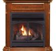 Chimneyless Fireplace Lovely 44 Inch Full Size Ventless Dual Fuel Fireplace In Apple Spice Finish with Remote Control