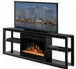 Console Fireplace Elegant Sam B 3000 Mc Dimplex Fireplaces Novara Black Mantel Media Console with 25in Fireplace with Glass Ember Bed