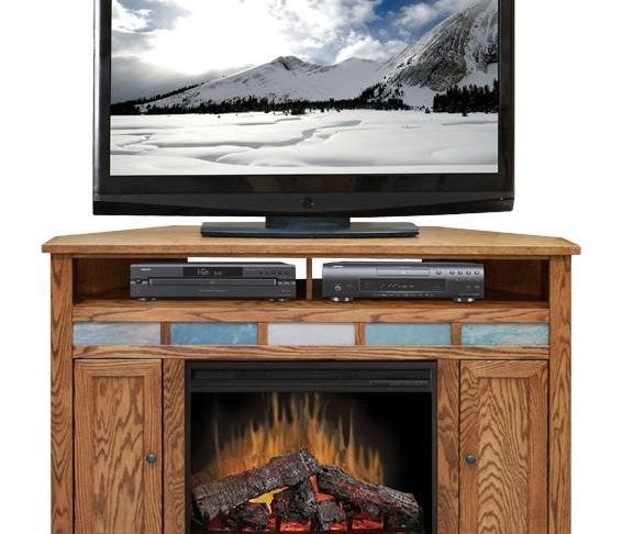 Corner Entertainment Centers with Fireplace Beautiful Lg Oc5102 Oak Creek 56&quot; Fireplace Corner Tv Stand