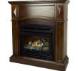 Corner Gas Fireplace Direct Vent Inspirational 20 000 Btu 36 In Pact Convertible Ventless Natural Gas Fireplace In Cherry