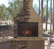 Corner Outdoor Fireplace Awesome Mirage Stone Outdoor Wood Burning Fireplace W Bbq