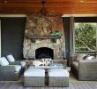 Deck with Fireplace New Outdoor Fireplace Ideas