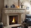 Decorating Fireplace Mantel Awesome Stylish Fireplace Mantel Decor Candles Flowers Elegant