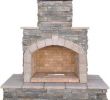 Diy Outdoor Fireplace Kits Elegant 78 In Gray Natural Stone Propane Gas Outdoor Fireplace