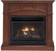 Double Sided Gas Fireplace Prices Beautiful 43 In Convertible Vent Free Dual Fuel Gas Fireplace In Cherry