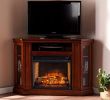 Electric Fireplace Corner Tv Stand Elegant southern Enterprises Claremont Corner Fireplace Tv Stand In Mahogany