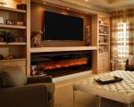 17 Awesome Electric Fireplace Ideas with Tv Above