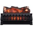 Electric Fireplace Log Inserts New Duraflame Dfi021aru Electric Log Set Heater with Realistic Ember Bed Black