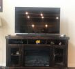 Electric Fireplace Stand Inspirational Rustic Tv Stand and Electric Fireplace