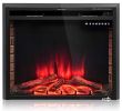 Electric Fireplace Stove Heater Best Of Tangkula Electric Fireplace Insert 26” Smokeless Modern Electric Fireplace Heater Recessed Free Standing Insert with Remote Control and Adjustable