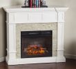 Electric Fireplace that Heats 1000 Sq Ft Elegant Merrimack Wall Corner Infrared Electric Fireplace Mantel Package In White Fi9638