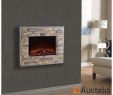 Electric In Wall Fireplace New El Fuego Florenz Electric Wall Led Fireplace Stone aspect