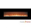 Electric Linear Fireplace Elegant Moda Flame Skyline Crystal Linear Wall Mounted Electric