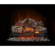 Electric Logs Heater for Fireplace Awesome 24 In Electric Log Set with Remote Control