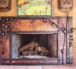 Fire Grate for Fireplace Beautiful Custom Made Live Oak Fire Surround Hammered Copper and