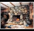 Fire Rock Fireplace New Real River Rock Fireplace House