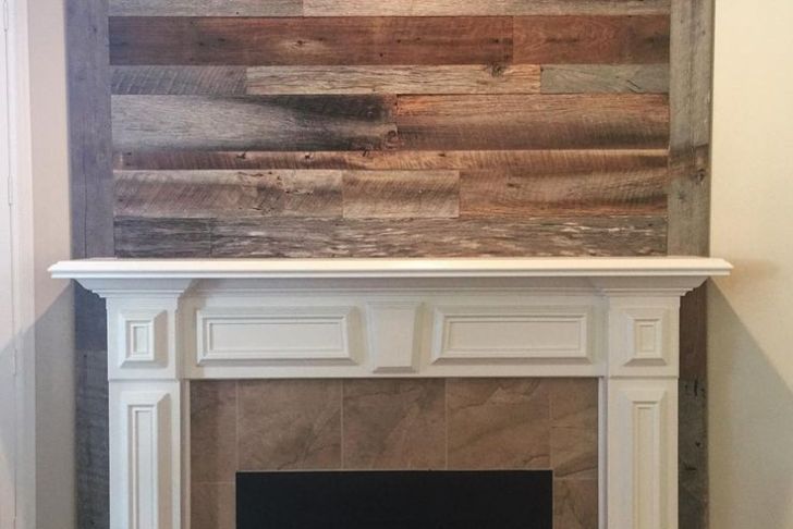 Fireplace Accent Walls Best Of Pallet Fireplace Genial Fireplace with Reclaimed Wood