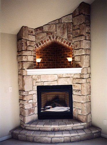 Fireplace and Hearth Stores Lovely Corner Fireplace with Hearth Cove Lighting Corner Wood