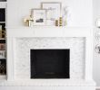 Fireplace and Mantle Beautiful Diy Marble Fireplace & Mantel Makeover