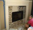 Fireplace Border Luxury Glass Tile Fireplace Hing to Cover Our Ugly White