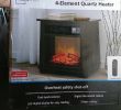 Fireplace Boxes Inspirational Black Mainstays Electric Fireplace with 4 Element Quartz Heater Box