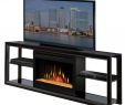 Fireplace Consoles Inspirational Sam B 3000 Mc Dimplex Fireplaces Novara Black Mantel Media Console with 25in Fireplace with Glass Ember Bed
