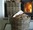 Fireplace Equipment Near Me Luxury Round Wicker Firewood Basket Fireplace Accessories Home