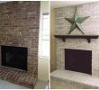 Fireplace Facelifts Elegant Whitewash Brick Fireplace before and after …