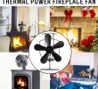 Fireplace Fan Lovely 5 Blade Heat Powered Wood Stove Fan 1100rpm Ultra Quiet Fireplace Wood Burning Eco Fan