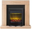 Fireplace Fire New Adam Malmo Fireplace Suite In Oak with Blenheim Electric Fire In Black 39 Inch