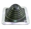 Fireplace Flashing Beautiful 1 4 In X 5 3 4 In Aluminum Base Vent Pipe Flashing with Adjustable Rubber Collar In Black