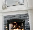 Fireplace Glass Replacement New Updated Fireplace Grey & Black Glass Tile Decor Tile