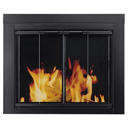 Fireplace Hearth and Home Best Of Pleasant Hearth at 1000 ascot Fireplace Glass Door Black Small