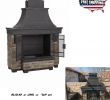 Fireplace Kits Fresh Outdoor Fireplace Kits Wood Burning Steel Chiminea